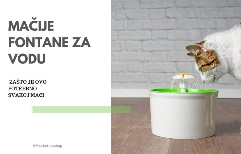 Mačije fontane za vodu