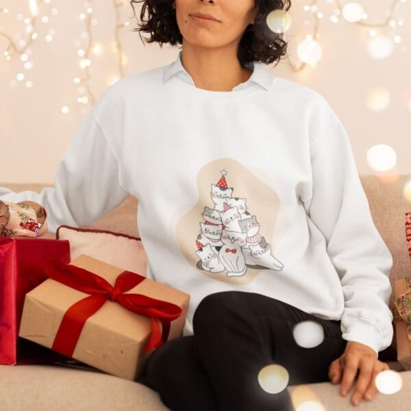 bela ženska dukserica mjau jelka