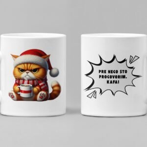Novogodišnja šolja - Pre nego što progovorim. Kafa!