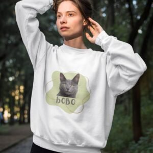 personalizovana dukserica sa mačkom