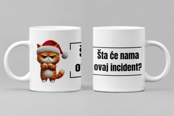 Novogodišnja šolja - Šta će nama ovaj incident