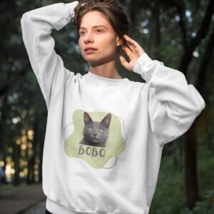 personalizovana dukserica sa mačkom