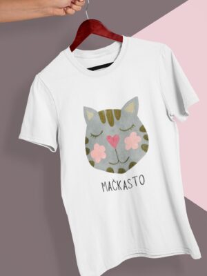 Ženska majica mačkasto