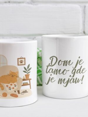 Šolja Dom je tamo gde je mjau