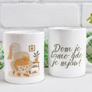 Šolja Dom je tamo gde je mjau