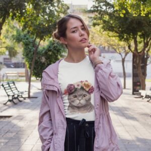 ženska majica mjau floresita