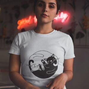ženska majica mjau zen