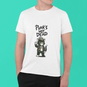 Muška majica mjau punk