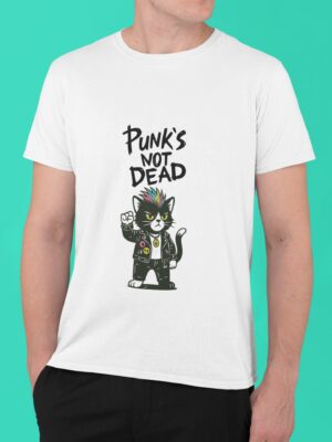 Muška majica mjau punk