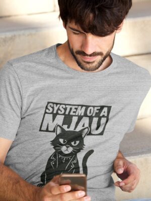 Muška majica System of a mjau