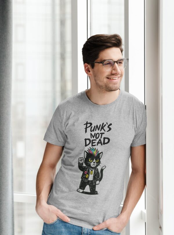 Muška majica mjau punk