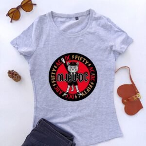 siva ženska majica mjau dc