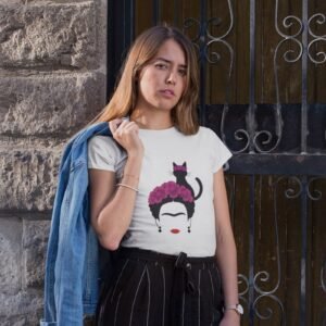 ženska majica mačkolika frida