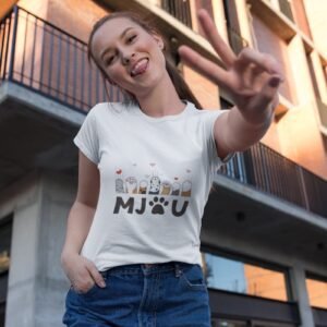 ženska majica šape pune ljubavi