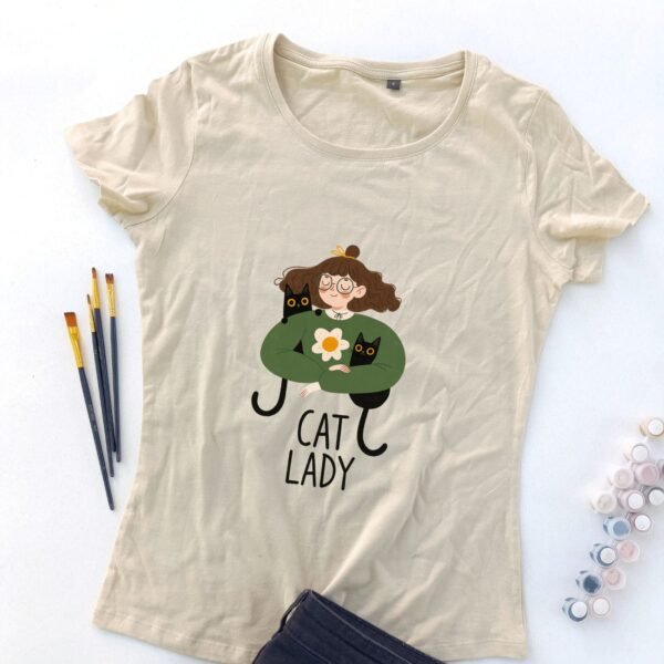 bež ženska majica šape mog života