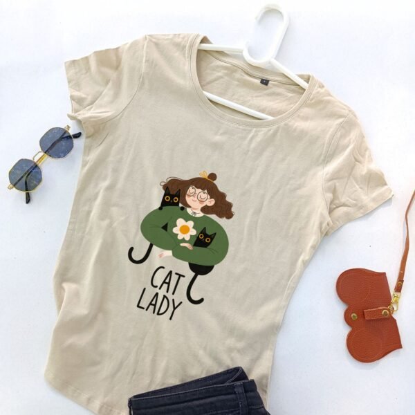 bež ženska majica šape mog života