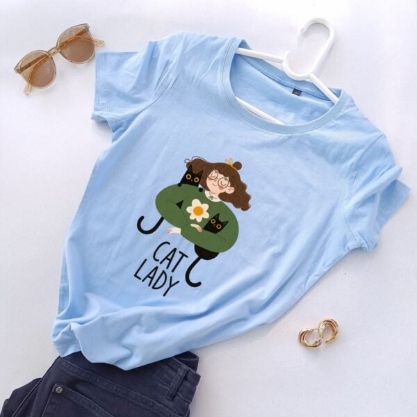 plava ženska majica šape mog života