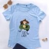 plava ženska majica šape mog života
