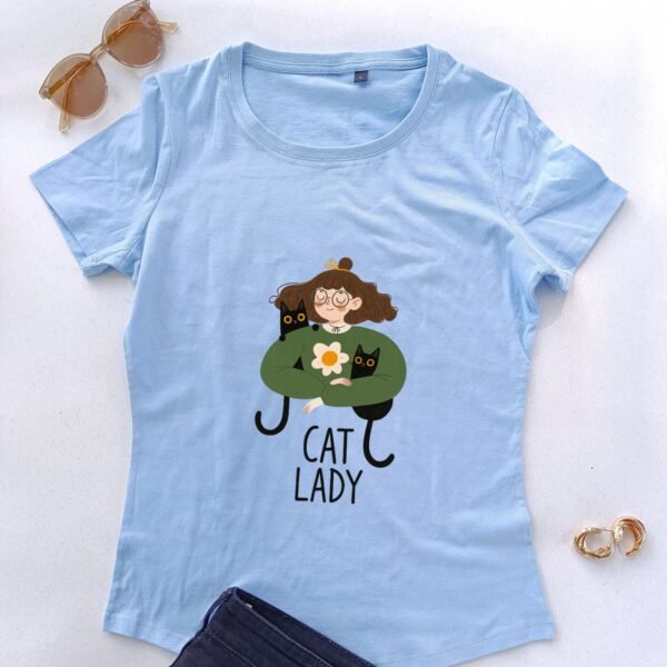 plava ženska majica šape mog života