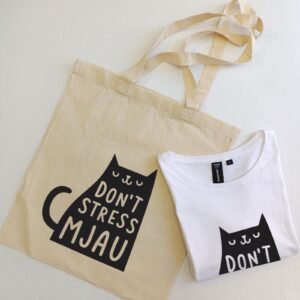 set majica i ceger dont sress mjau