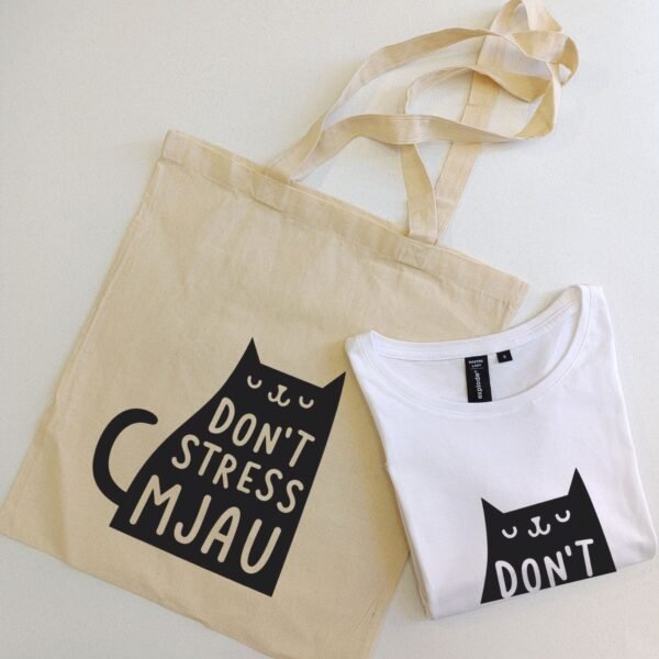 set majica i ceger dont sress mjau