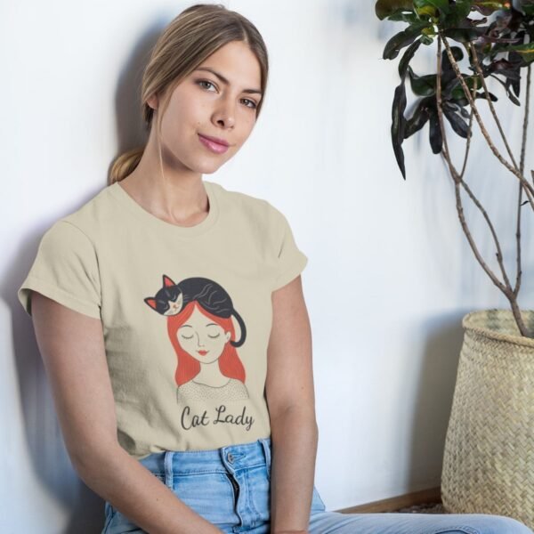 ženska majica mačka za smirenje