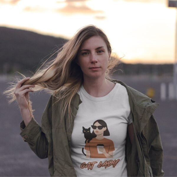 ženska majica urban cat lady