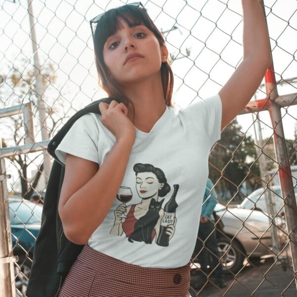 ženska majica vikend sa mačkom