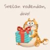 Srećan rođendan divo - macketinashop