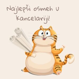 Magnet Najlepši osmeh u kancelariji - Macketinashop