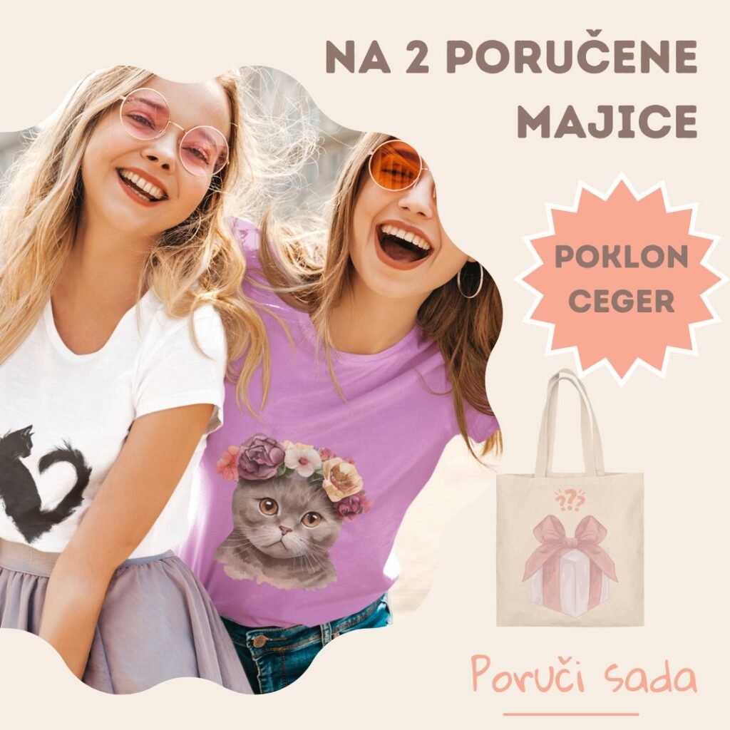 akcija dve majice i ceger