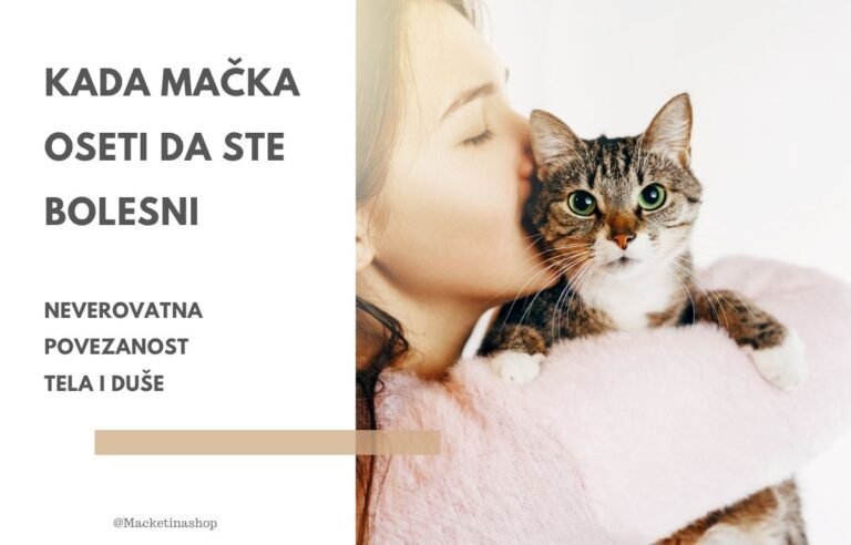 Kada mačka oseti da ste bolesni - Žena grli i ljubi svoju mačku dok je bolesna – mačka oseća promenu i pruža utehu vlasnici