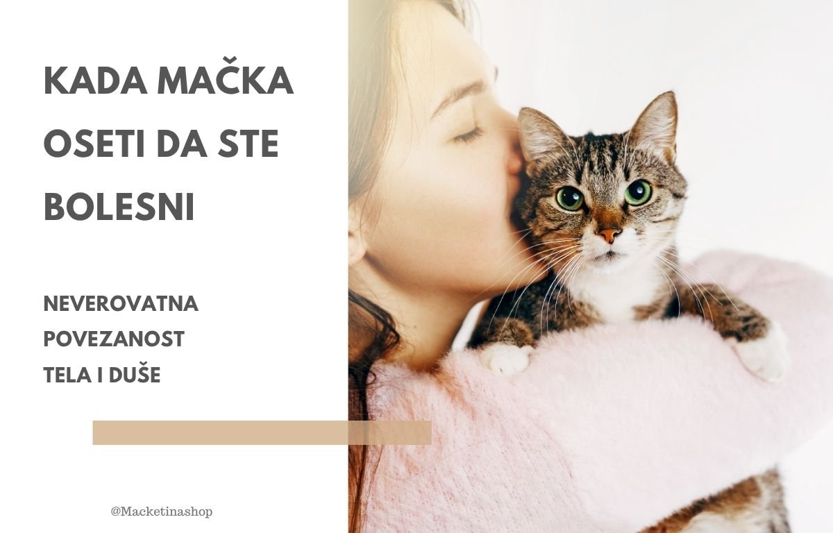 Kada mačka oseti da ste bolesni - Žena grli i ljubi svoju mačku dok je bolesna – mačka oseća promenu i pruža utehu vlasnici