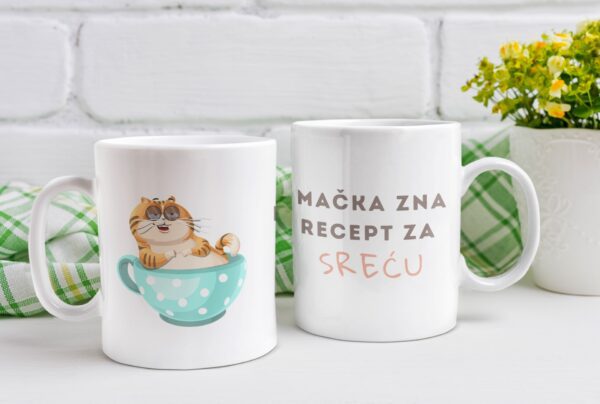 Šolja Mačka zna recept za sreću - macketinashop
