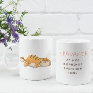 Šolja spavanje je moj doprinos svetskom miru