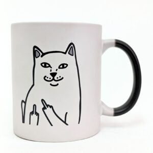 Magična šolja Bezobrazna mačka sa šaljivim Mačketina dizajnom mačke