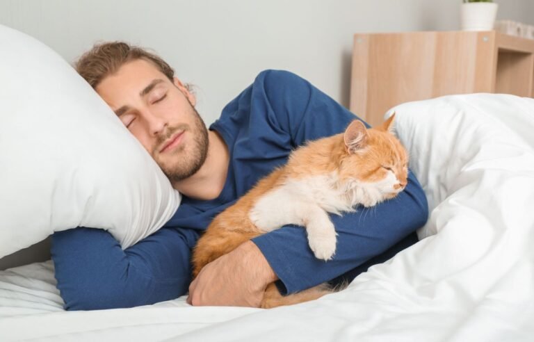 Kada mačka spava pored glave vlasnika – znak poverenja, sigurnosti i bliskosti